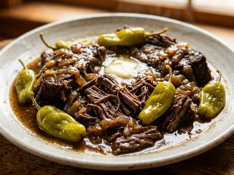 Mississippi Pot Roast {The BEST EVER Pot Roast}