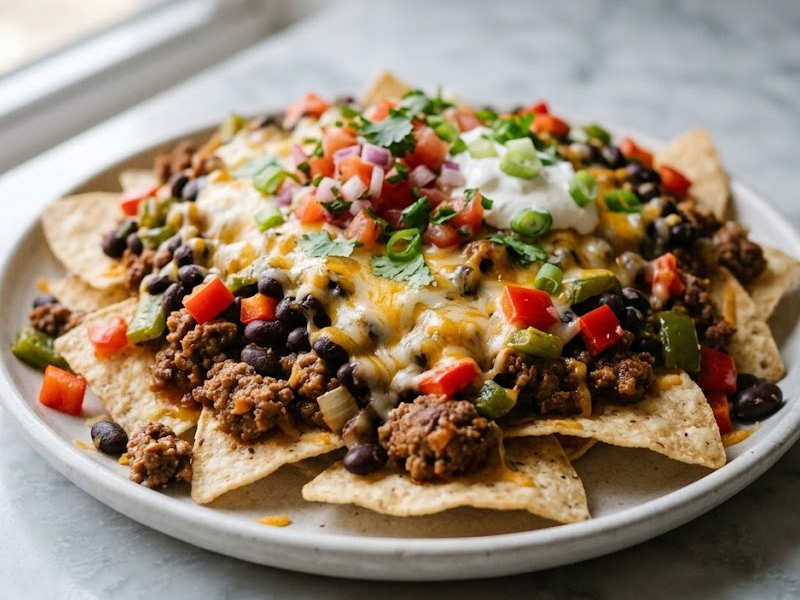 Rainforest Cafe Copycat Beef Lava Nachos