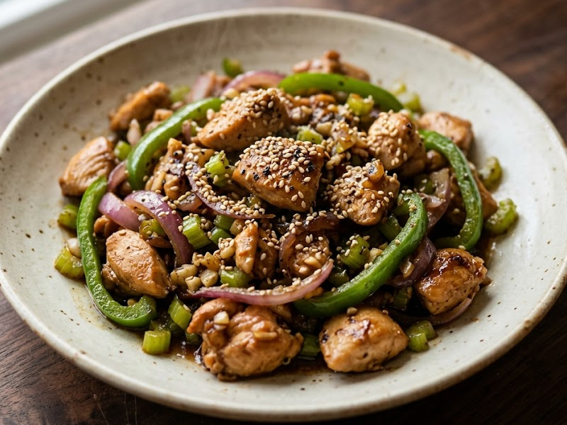 Easy Black Pepper Chicken