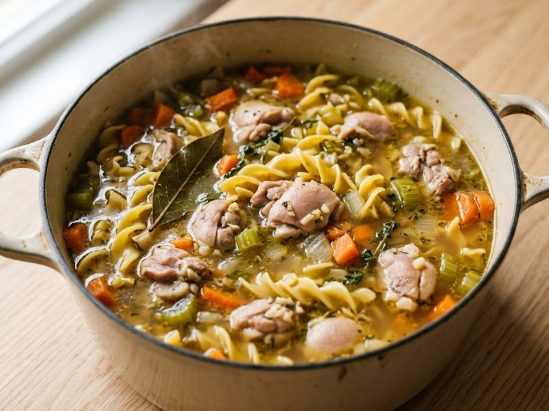 Ultra-Satisfying Chicken Noodle Soup