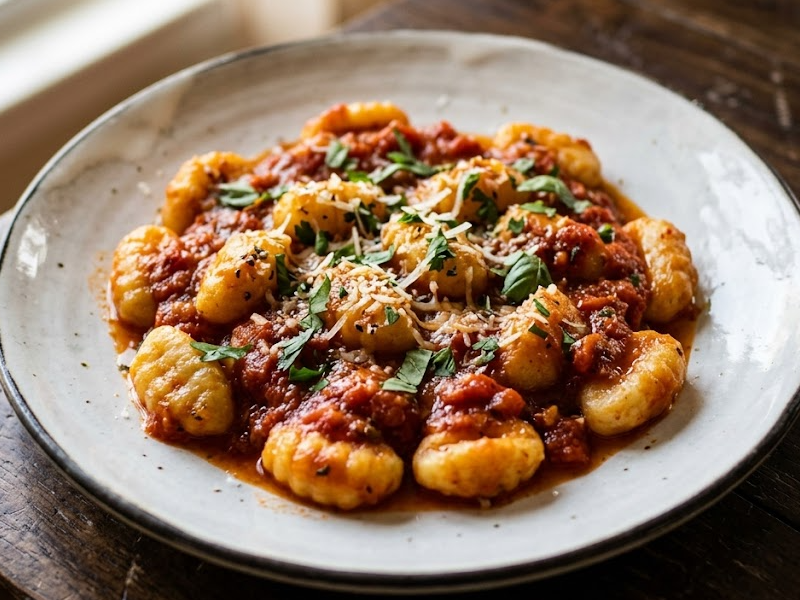 Gnocchi with Tomato Sauce