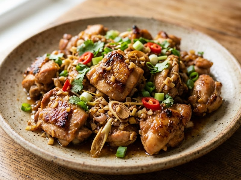 Vietnamese Lemongrass Chicken (Gà Xào Sả Ớt)