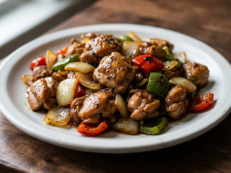 Panda Express Black Pepper Chicken