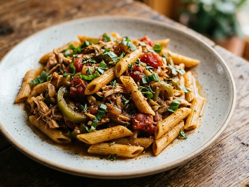 Penne Jambalaya