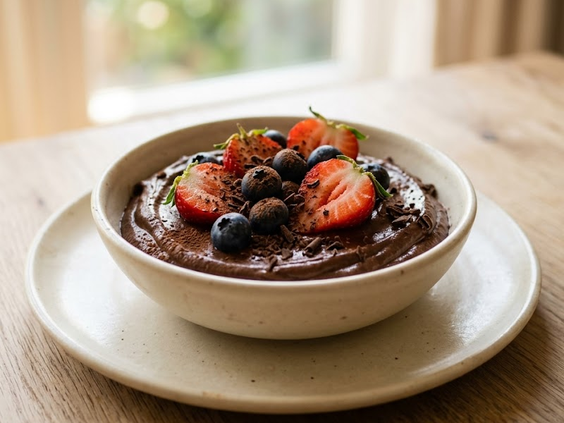 Avocado Chocolate Mousse