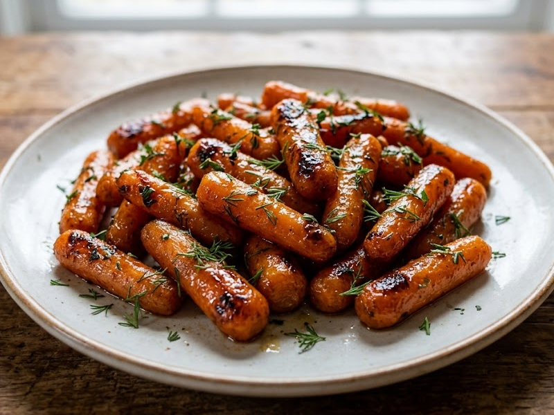 Honey Glazed Baby Carrots