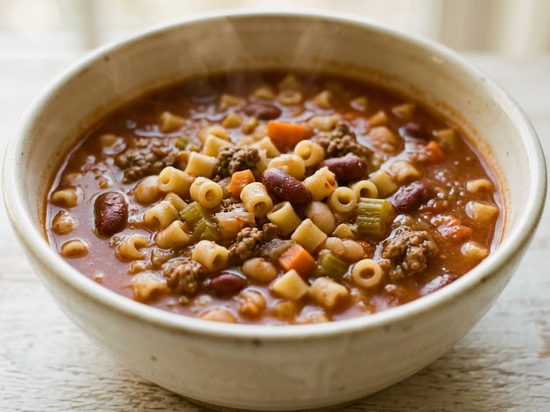 Pasta e Fagioli Soup {Olive Garden Copycat Recipe}