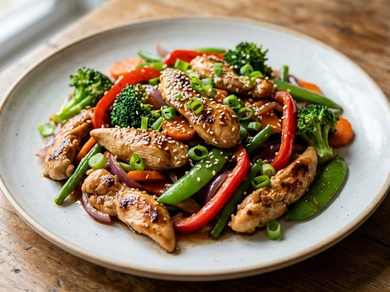 Chicken & Veggie Stir Fry