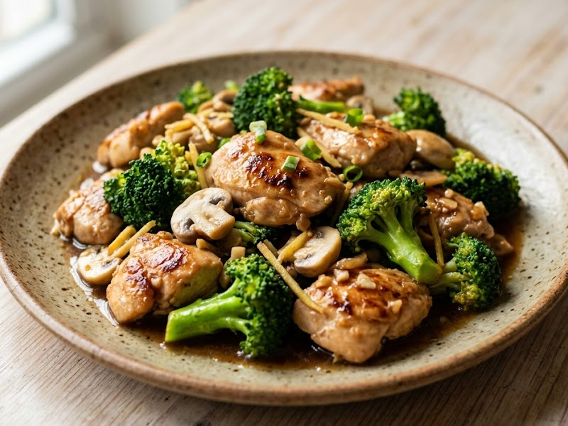 Chicken and Broccoli Stir Fry
