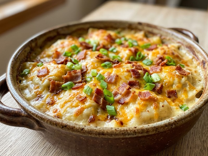 Baked Pierogi Casserole