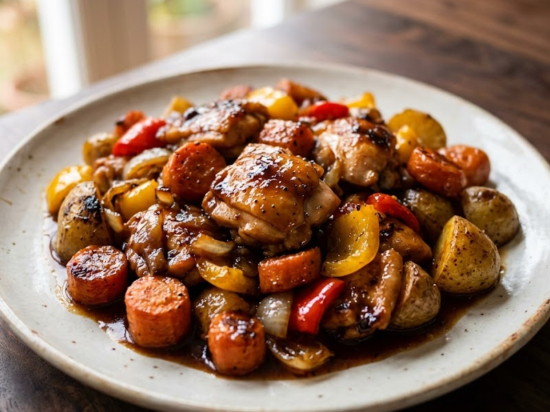 Sweet and Sticky Chicken