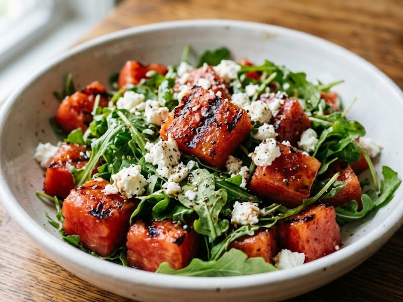 Grilled Watermelon Salad