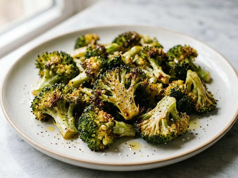 Easy Oven Roasted Broccoli