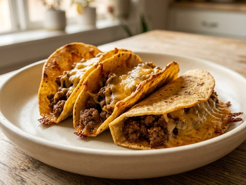Baked Tacos {Including Two Tricks for Taking Your Tacos from Average to Amazing}