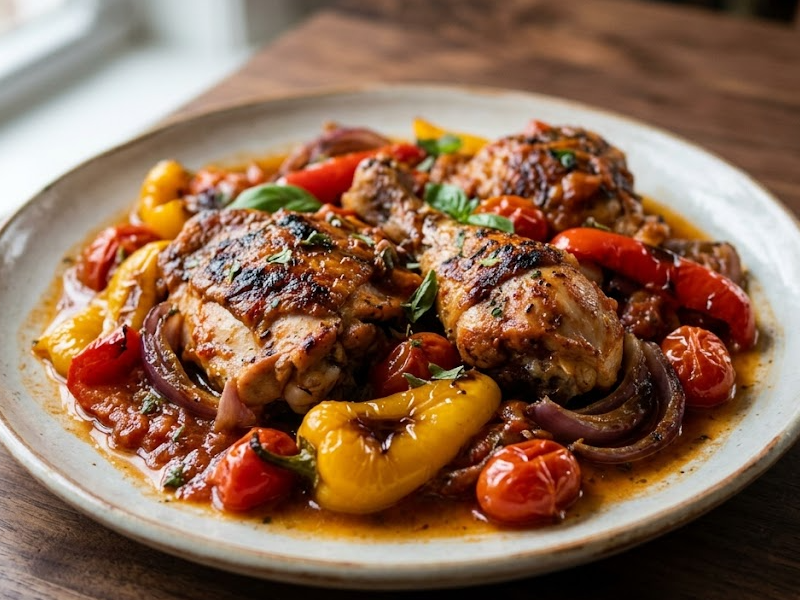 Roman-style Chicken (Pollo alla Romana)