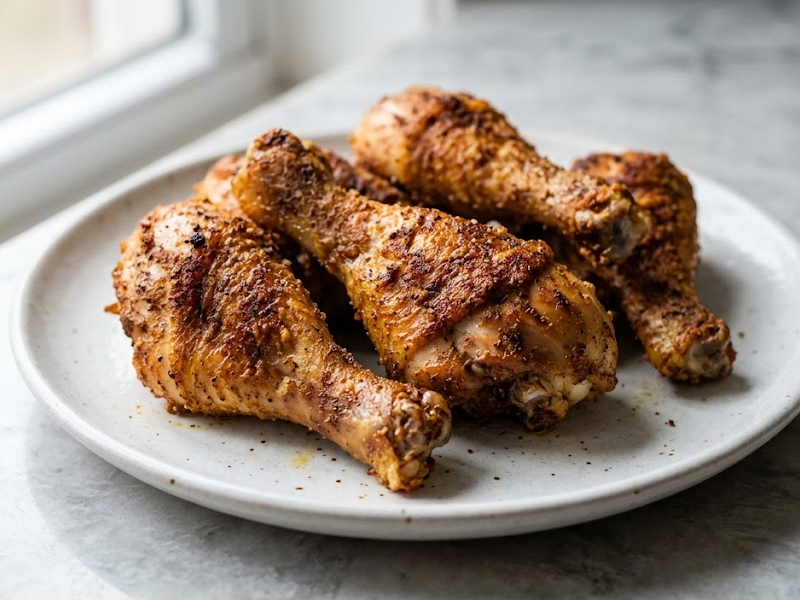 Oven-Fried Chicken Drumsticks