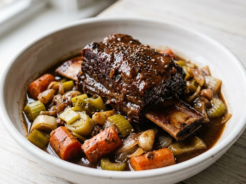 Red Wine Braised Short Ribs (Ina Garten)