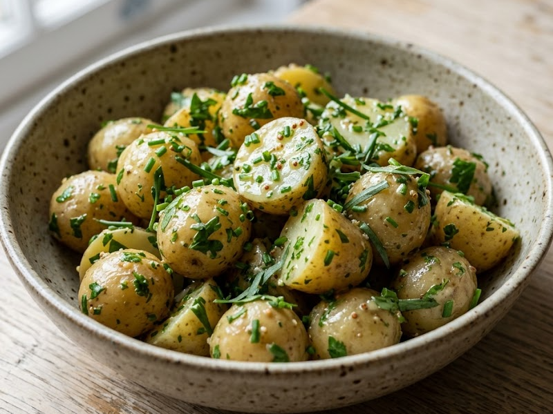 Herbed potato salad
