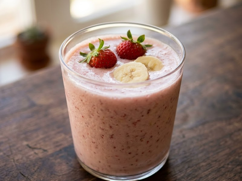 Strawberry Banana Smoothie