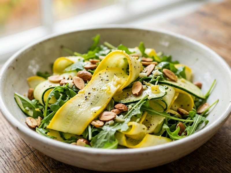 Shaved Summer Squash Salad