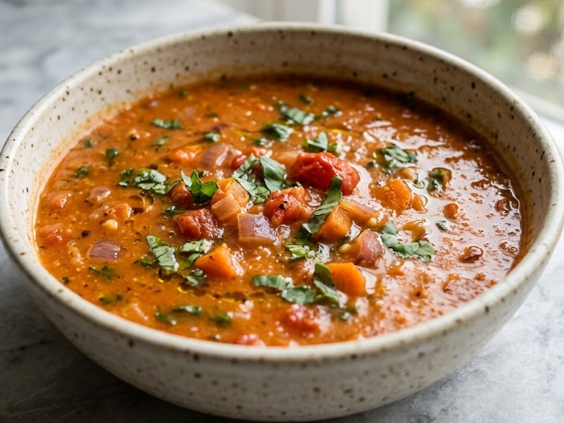 Cream of Fresh Tomato Soup