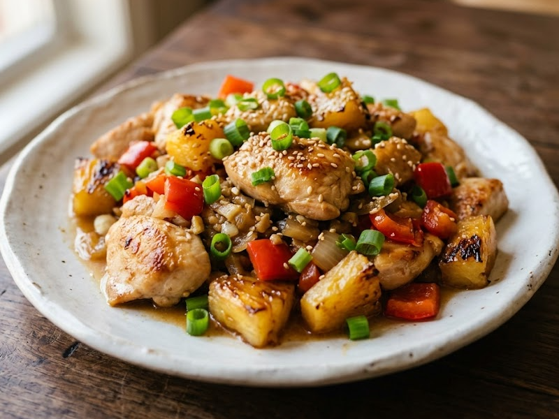 Pineapple Chicken Stir-Fry