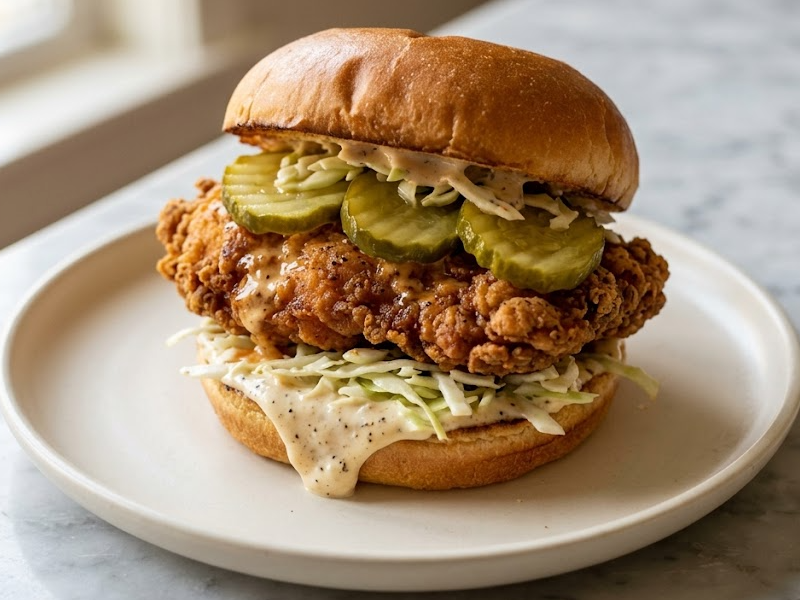 Son of A Gun Fried Chicken Sandwich