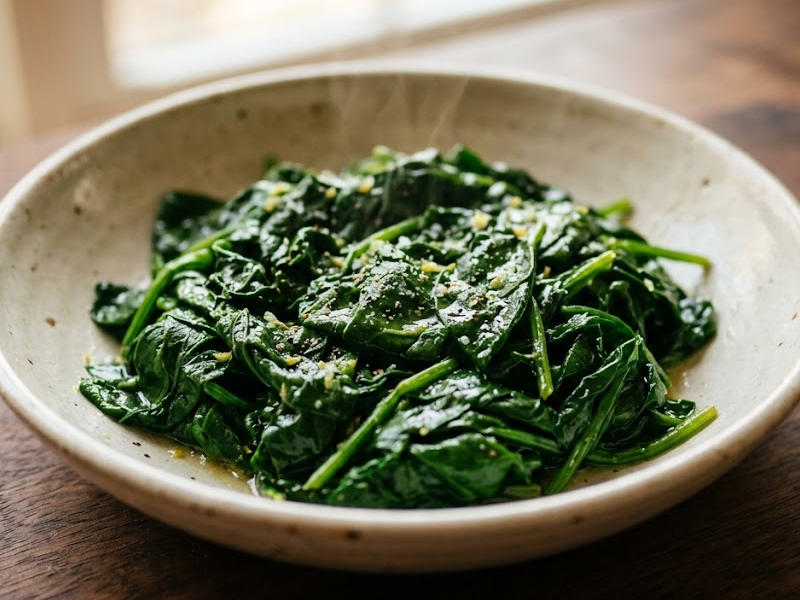 Sautéed Spinach