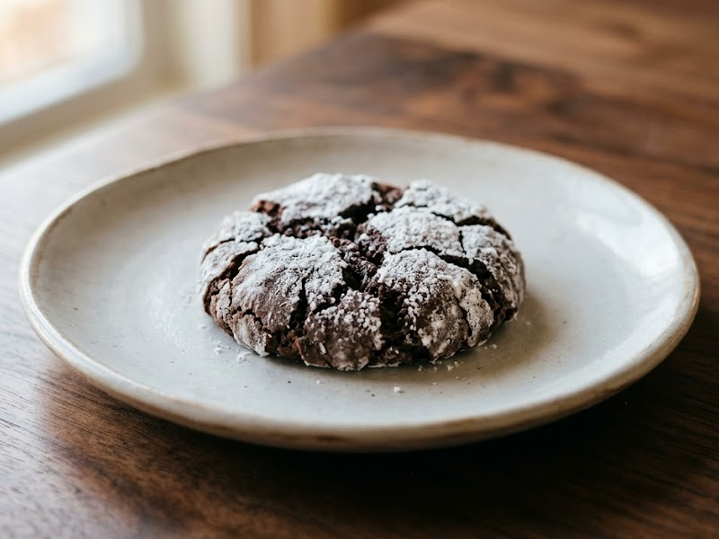 Christmas Crinkle Cookies