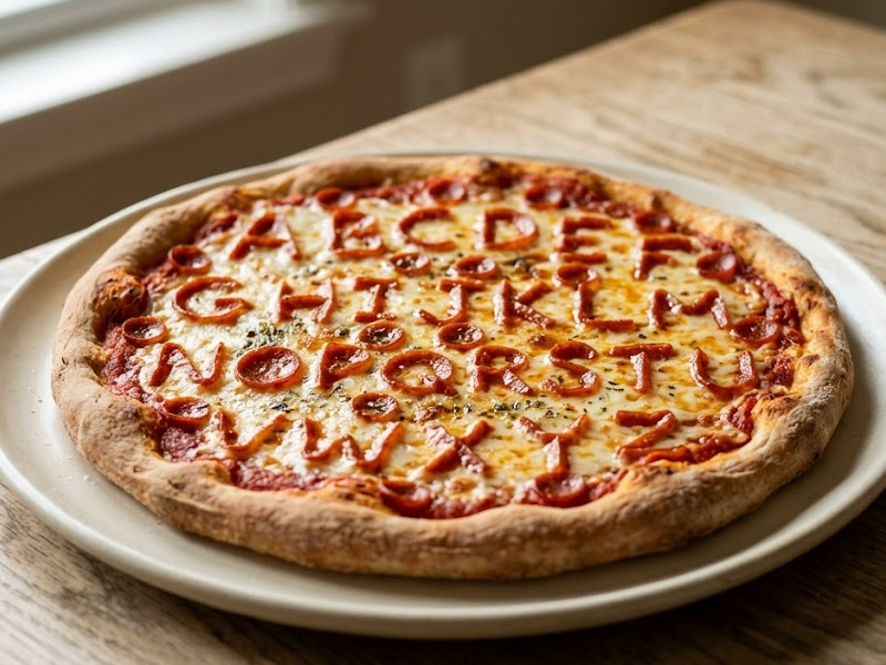Alphabet Pizza