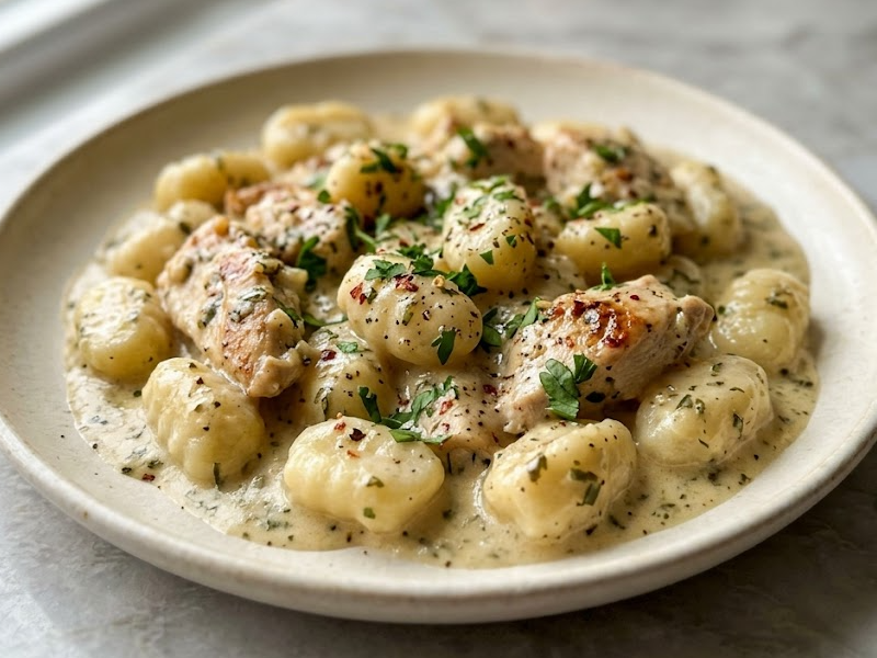 Creamy Chicken Gnocchi