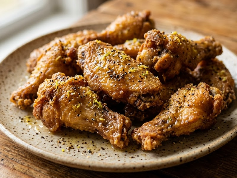 Wingstop Lemon Pepper Wings
