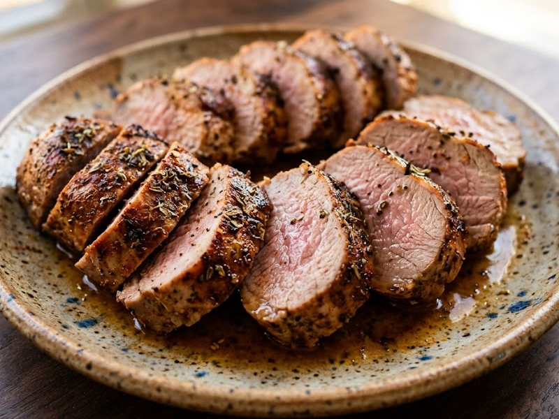 Juiciest Baked Pork Tenderloin