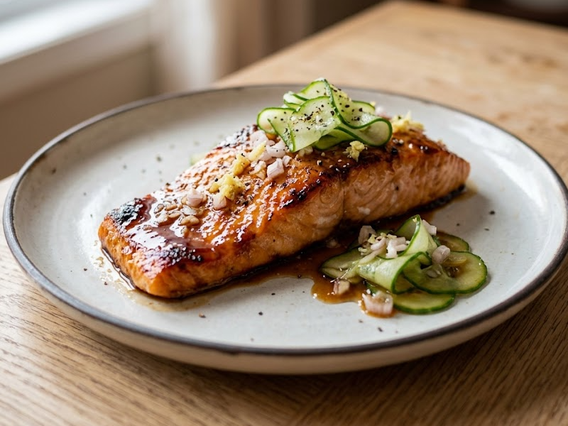 Honey Glazed Salmon