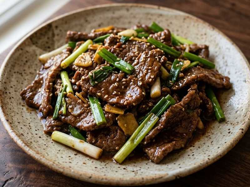 Easy Mongolian Beef