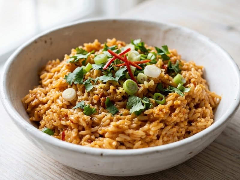 Red Coconut Rice