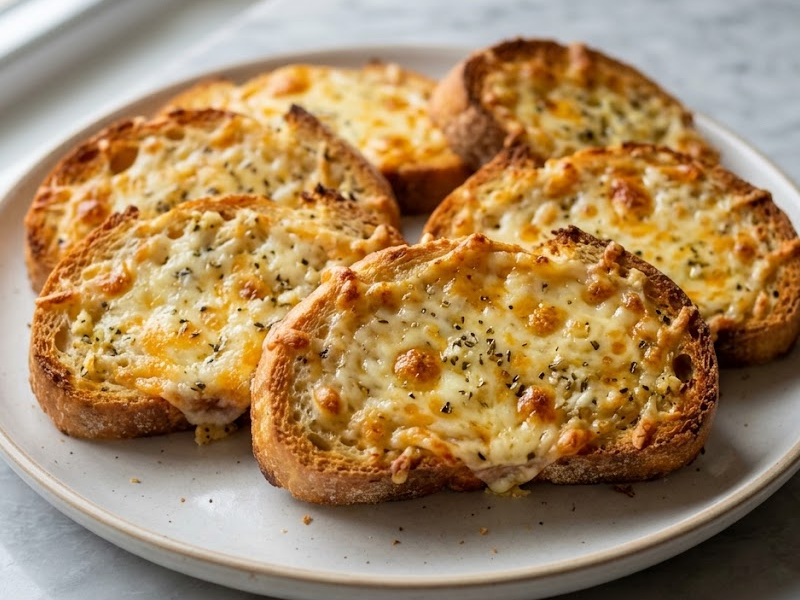Keg Copycat Garlic Cheese Bread (Oven & Air Fryer!)