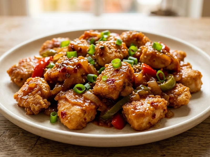Baked Sweet and Sour Chicken