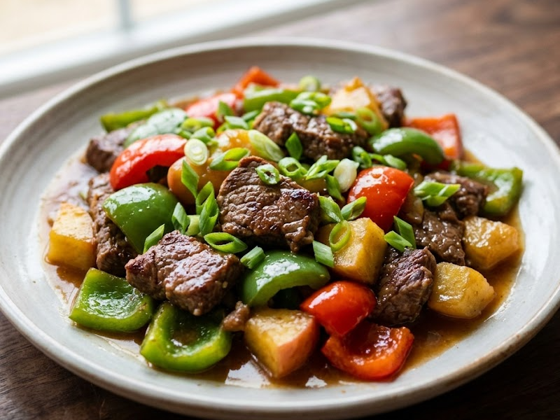 Sweet-and-Sour Beef