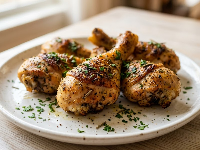 Simple Baked Chicken Drumsticks