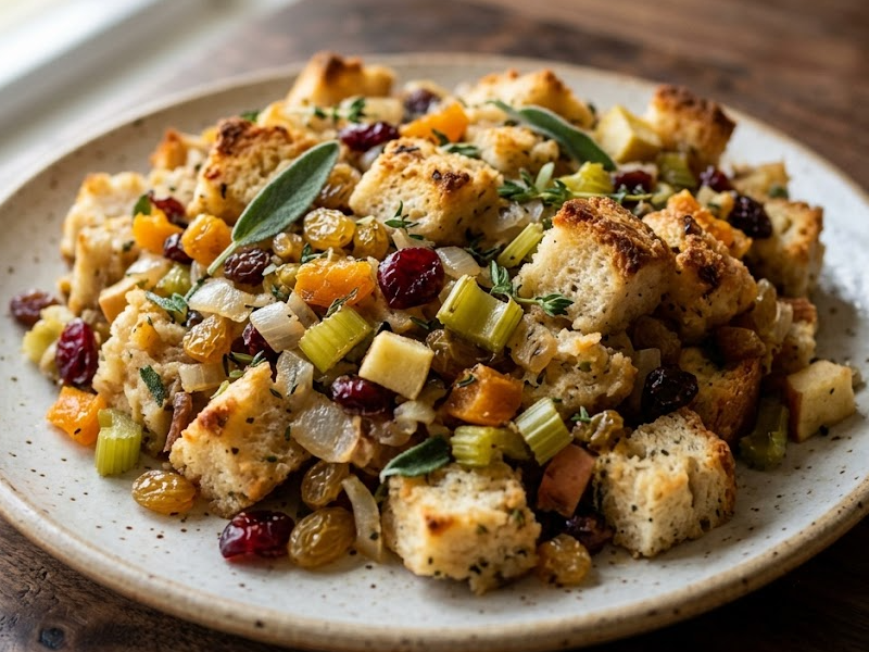 Herb Stuffing with Dried Fruit