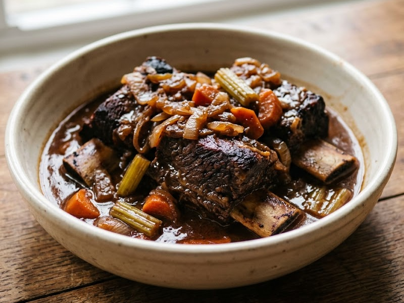 Red Wine Braised Short Ribs (Bon Appétit)
