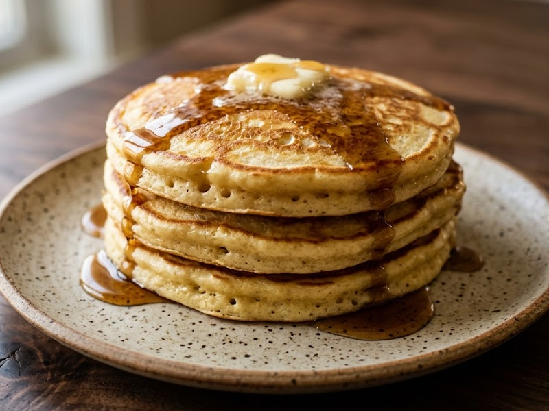 If you want moist, fluffy pancakes? Don't use butter. — Ethan