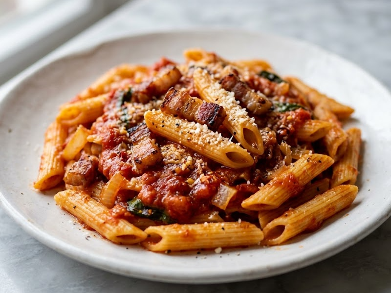 Penne all’ Amatriciana
