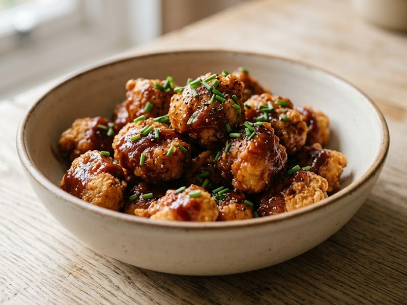 BBQ Popcorn Chicken