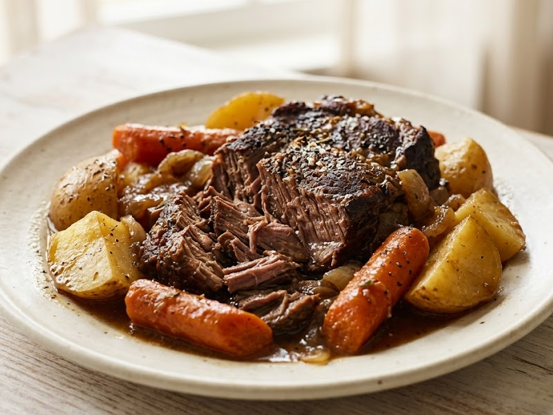 Perfect Pot Roast With Potatoes and Carrots