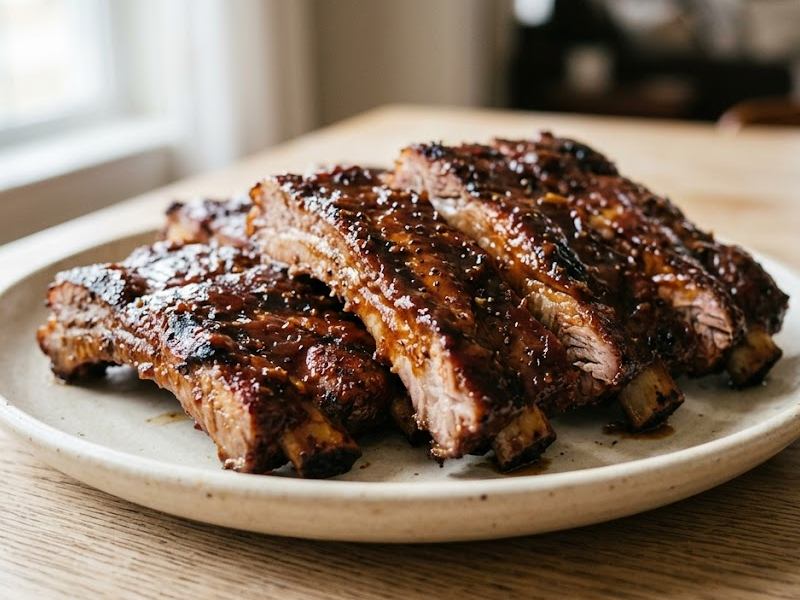 Slow Cooker Barbecue Ribs