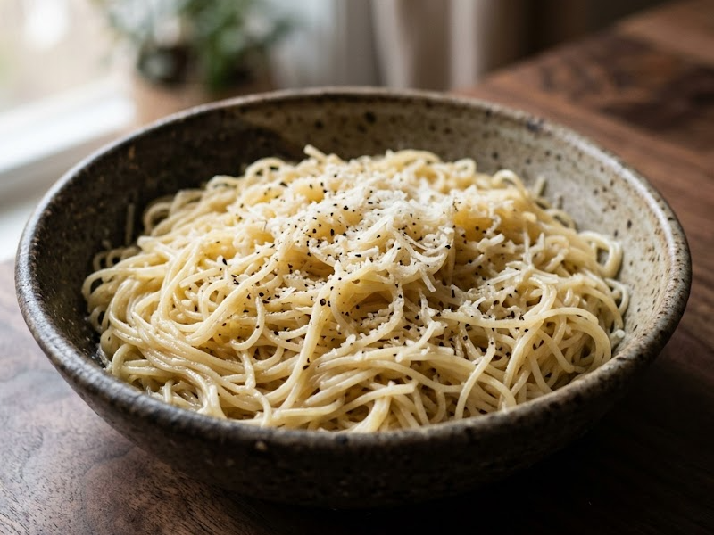 Buttered Shirataki Noodles