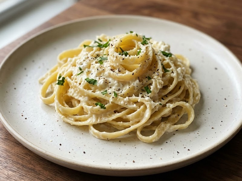 Cottage Cheese Alfredo