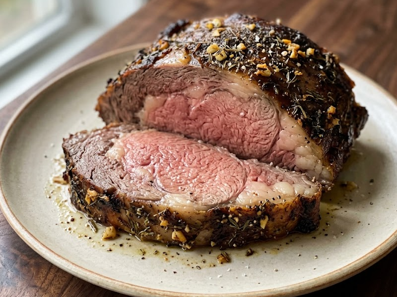 Garlic Prime Rib
